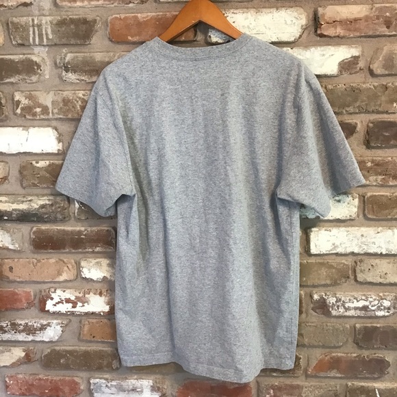 $10 SALE🎉🎉CARHARTT Men’s Heather Gray Short Sleeve T-Shirt M - Picture 2 of 5